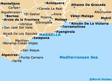 Map Marbella