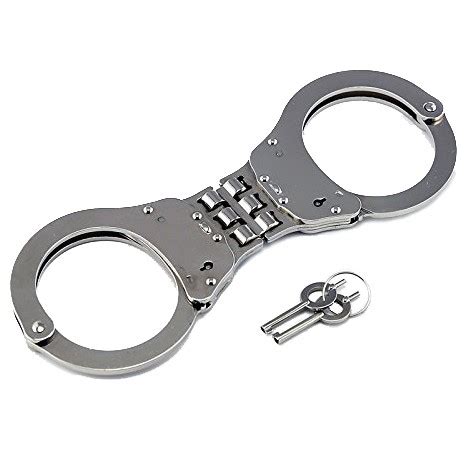 POLICE Heavy Duty Hinged Double Lock Steel Police Edition Professional ...