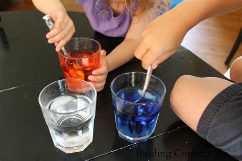 Science for Kids: Ice Experiment ~ Reading Confetti