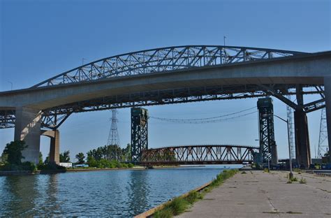 Burlington Bay Lift Bridge, and James N. Allan Skyway, Ham… | Flickr