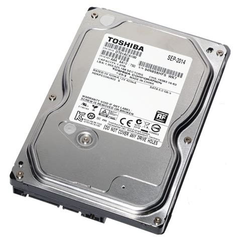 Toshiba DT01ACA100 1TB 3.5" SATA Internal Desktop Hard Drive HDD 7200RPM 32MB - Storage - PC MEAL