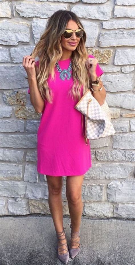 65 Ideas for dress pink shoes outfit #casualoutfit #casual #outfit #gorditas | Moda, Looks, Roupas