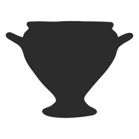 Vase Style Kylix Silhouette PNG & SVG Design For T-Shirts | Templates printable free, Silhouette ...