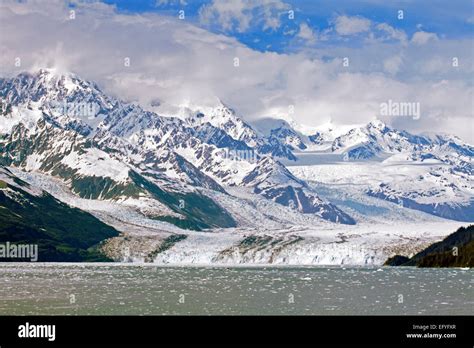 College Fjord Mountain Alaska Stock Photo - Alamy