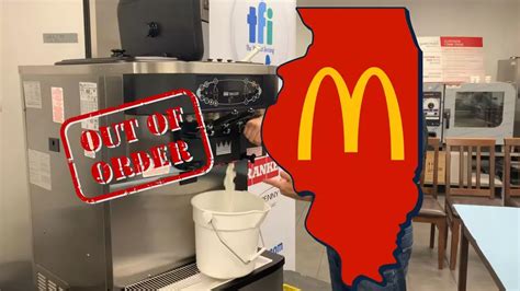 McDonald's Ice Cream Machines Broken Might Be Illinois's Fault