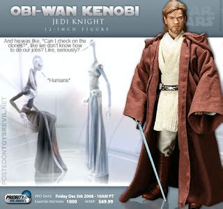 1/6 jedi knight obi-wan kenobi (episode 2) by sideshow collectibles