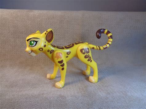 DISNEY JUNIOR POSEABLE LION GUARD FULI THE CHEETAH FIGURE (DIS509) | eBay