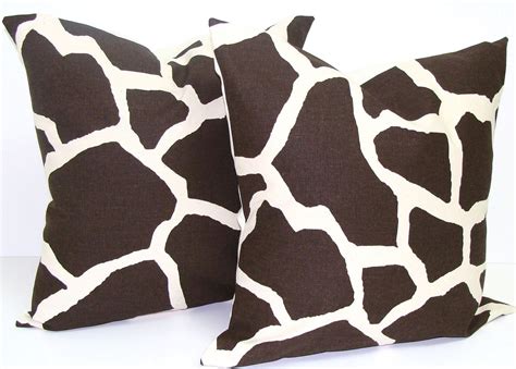 Pin by Marisa Angelo on I like to chat with a cushion on my lap | Pillows, Giraffe decor ...