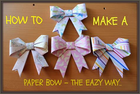 How to Make a Paper Bow for Gift and Christmas Decor ( Kirigami Style ...