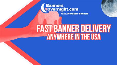 Fast Vinyl Banners - Banners Overnight