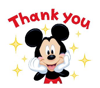 thank you mickey merci Image, animated GIF