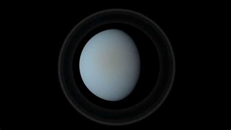 Rotation of Uranus (3D model) - YouTube