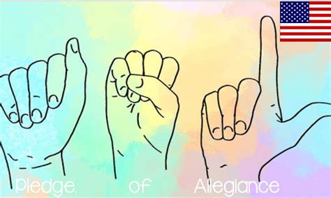 American Sign Language-Pledge of Allegiance | Small Online Class for Ages 9-12 | Outschool