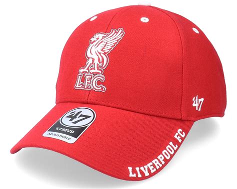 Liverpool FC Defrost Mvp Red Adjustable - 47 Brand cap | Hatstoreworld.com