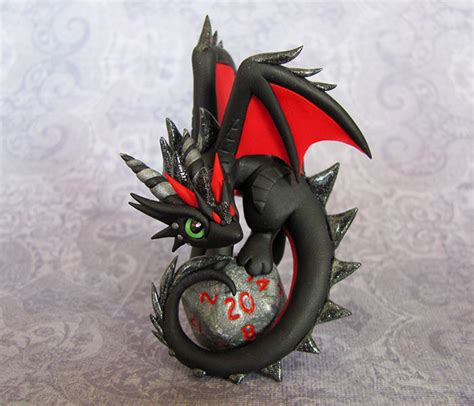 Dragon on D20 by DragonsAndBeasties on DeviantArt