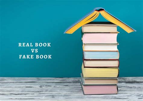 Real Book Vs Fake Book (Differences Between Real Book And Fake Book ...