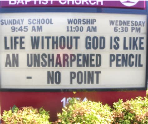 34 Funny Church Signs | Click Nonprofit