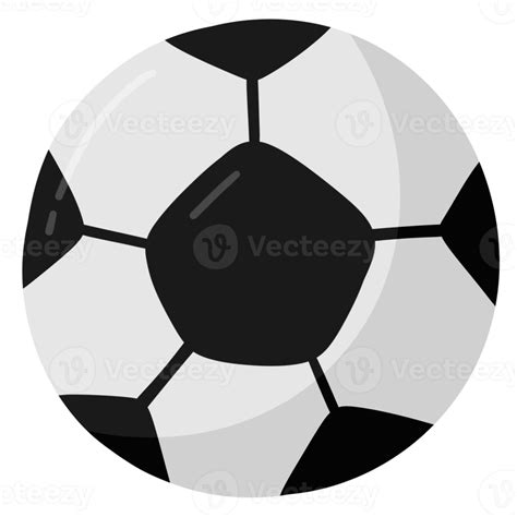 Soccer ball cartoon icon 18818848 PNG