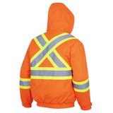 5017 Hi-Viz Quilted Freezer Jacket | Safetywear.ca