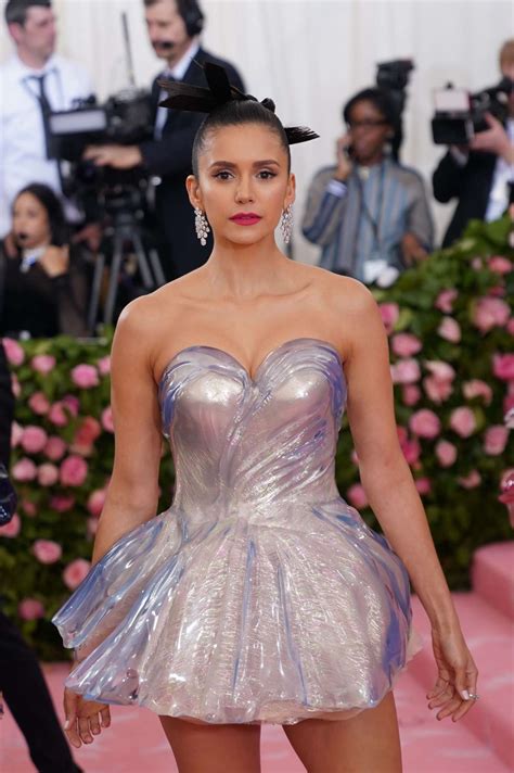 Nina Dobrev: 2019 Met Gala -14 – GotCeleb