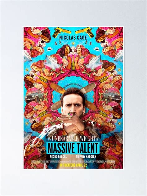 "The Unbearable Weight of Massive Talent Poster Film" Poster for Sale ...