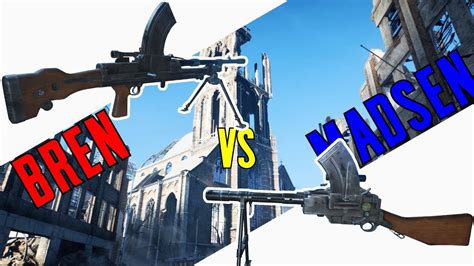 Bren Gun vs Madsen MG - Battlefield V - YouTube