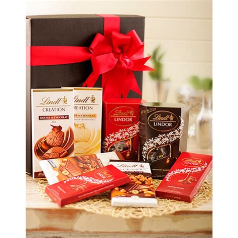 Lindt Chocolate Deluxe Hamper | Chocolates in Gift Box | inMotion Flowers