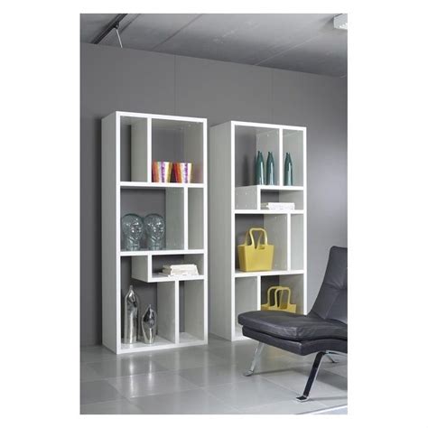 Bookcase TV Stand in White - 7154149