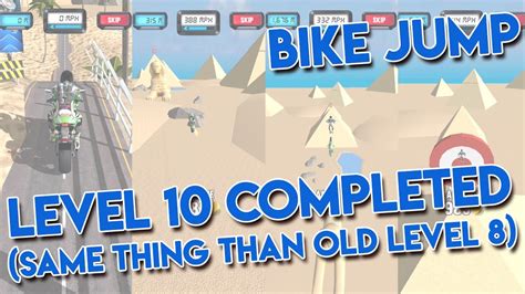 Bike Jump Level 10 Completed [Same Thing Than Old Level 8] - YouTube