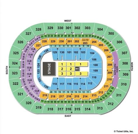 Amalie Arena, Tampa FL - Seating Chart View