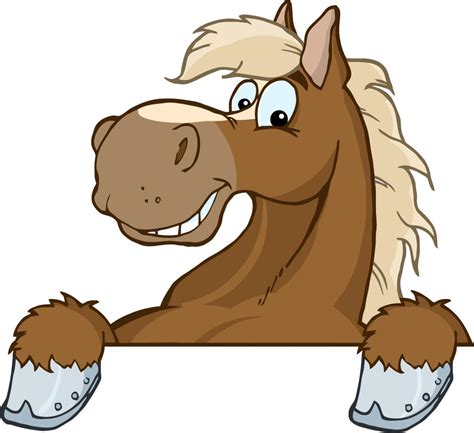 Horse Cartoon Characters Clipart | Free download on ClipArtMag