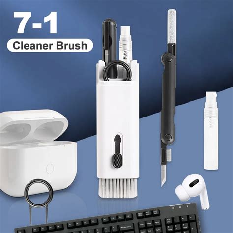 7-in-1 Cleaning Kit Computer Keyboard Cleaner Brush Earphones Cleaning ...