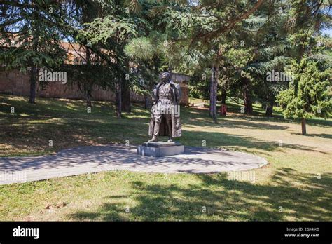 Josip Broz Tito, bronze statuary at the museum park, Museum of Yugoslavia , Belgrade, Serbia ...