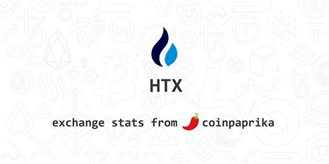 HTX Exchange Statistics | HTX Volume, Markets, Liquidity, Coins, Social Media | CoinPaprika