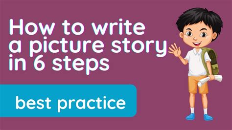 How to write a picture story | 6 steps - YouTube