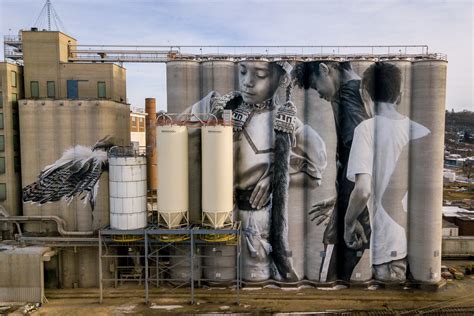 A Work in Progress - Silo Art Project Photo Album 2 - MankatoLIFE