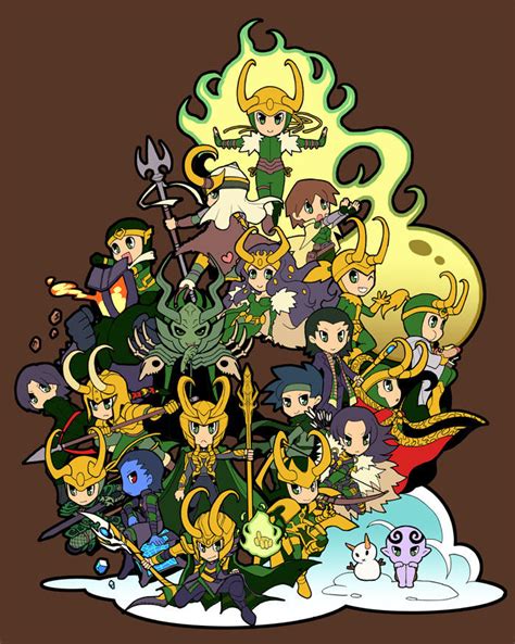 :Marvel Villains Design Contest: We Are Loki by zaionic on DeviantArt