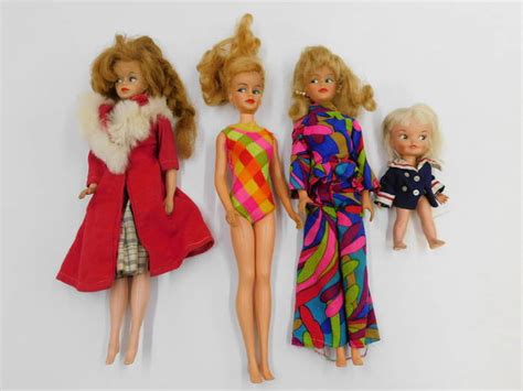 Lot Of 4 Vintage Fashion Dolls