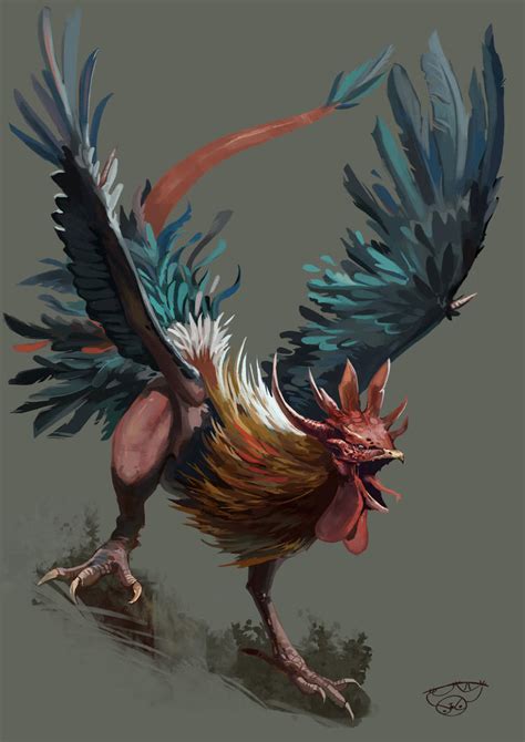 Chicken Monster by Conluoi on DeviantArt