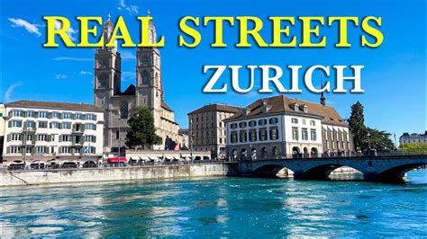 Real Streets of Zurich - 4K HDR - YouTube