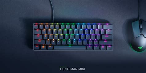 Buy the Razer Huntsman Mini 60% Gaming Keyboard - Mercury Edition - Razer... ( RZ03-03390300 ...