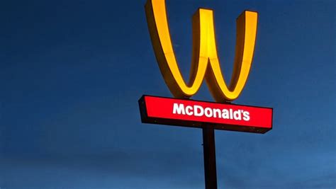 You're not imagining it. The McDonald's logo is upside down