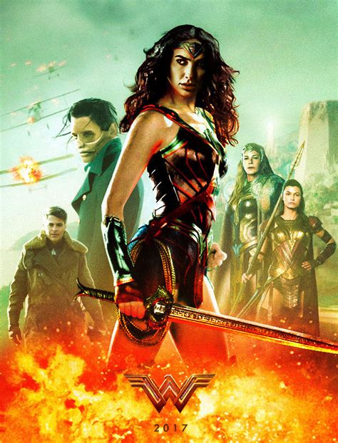 Wonder Woman (2017) - Poster by CAMW1N on DeviantArt