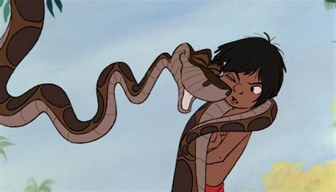 Kaa and Mowgli second encounter 136 by LittleRed11 on DeviantArt