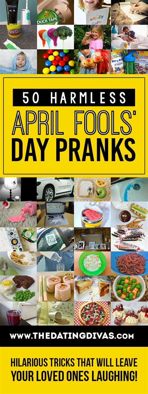 50 Fun April Fools' Day Pranks - The Dating Divas