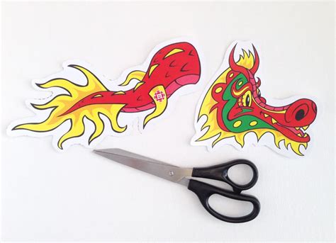 Printable Dragon Craft for Lunar New Year | Play | CBC Parents