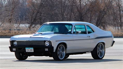 Storm Trooper White 1970 Chevy Nova Restomod Looks Fresh | Carscoops