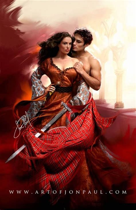 Romance Novel Cover Art | Jon Paul Ferrara artwork - Cover for The Highlander's Bride Trouble b ...