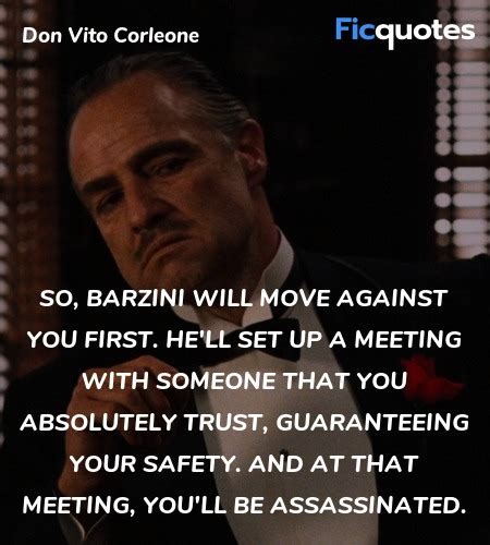 Don Vito Corleone Quotes - The Godfather (1972)