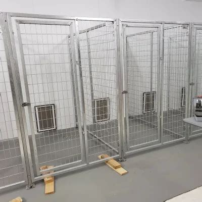 Heavy Duty 4mm or 5mm Welded Wire Galvanized Dog Kennel Panels - China ...